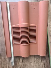 Timloc Tile Vent 328mm x 137mm x 422mm Double Roman Tiles - No Adapter RTV-ADS