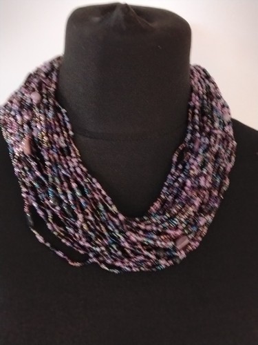 Statement pink purple black - statement, pink/purple/black