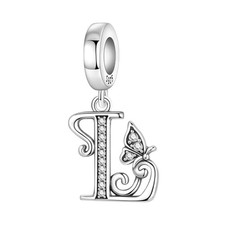 925 Sterling Silver A-Z Letter