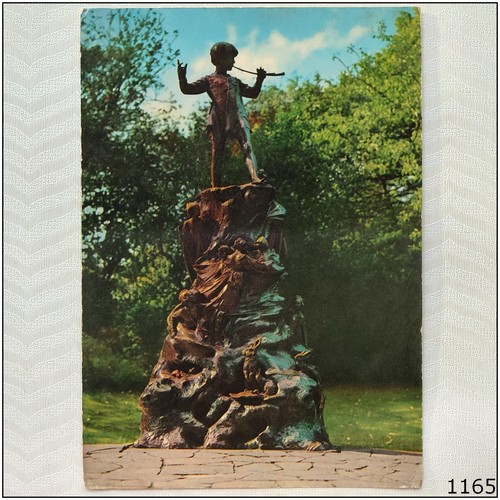 Peter pan statue kensington - statue,