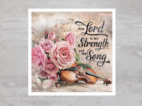 The lord strength - the, is