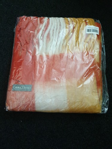 Vera tucci orange scarf - vera,