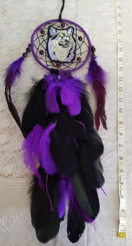 Wolf dream catcher - ., sold