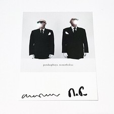 PET SHOP BOYS - Nonetheless Signed Art Card (not CD or vinyl record) RSD 2024