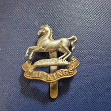 Kings Regiment Cap Badge
