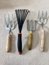 Assortment of Hand Held Garden Tools- Forks or Rake