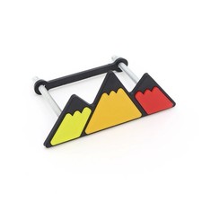 Tri-color Grille Badge emblem For Toyota Tacoma TRD 4Runner Tundra/4runner Super