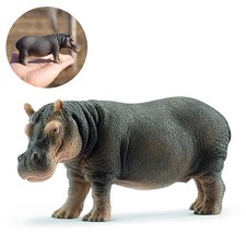 Hippo Figurine Realistic