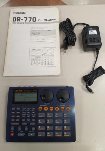 Boss dr770 drum - drum, time