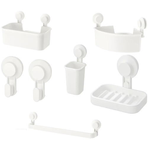 New ikea white tisken suction - new,