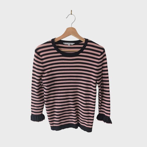 Red herring striped - striped, knit