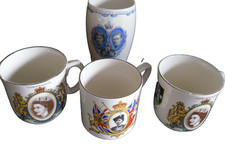 Royal mugs, good condition