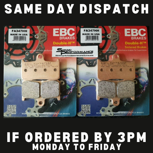 Ebc front brake pads fits - hh,