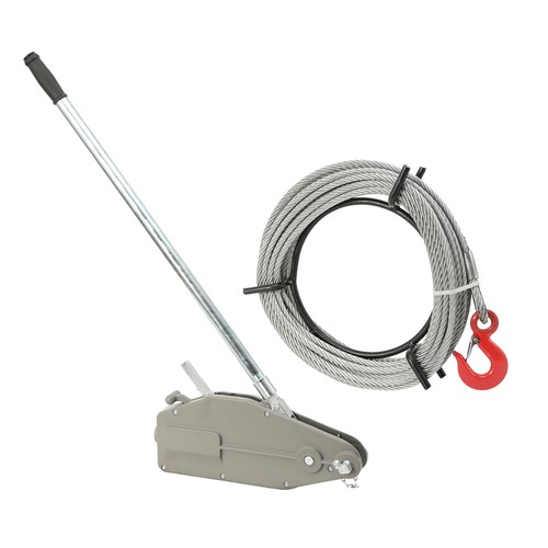 Manual cable puller - cable, winch