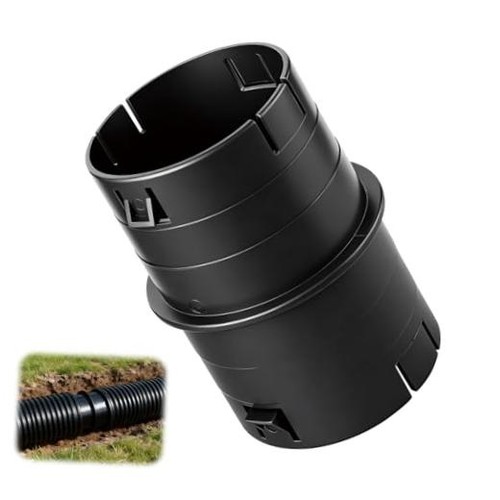 Universal pipe connector - 4",