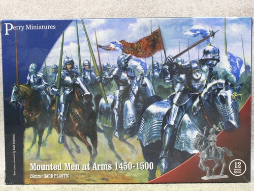 28mm medieval mounted men - medieval, at