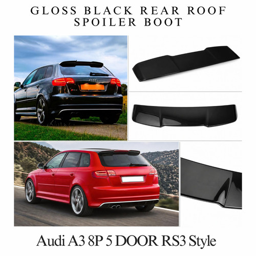 Rear roof lip wing spoiler - lip,