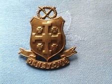 The Denstone College ( Staffordshire ) Officer Training Corp cap badge.