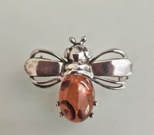 Beautiful Silvertone Bee