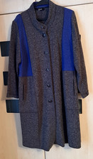 Q’neel Grey Wool Mix Coat