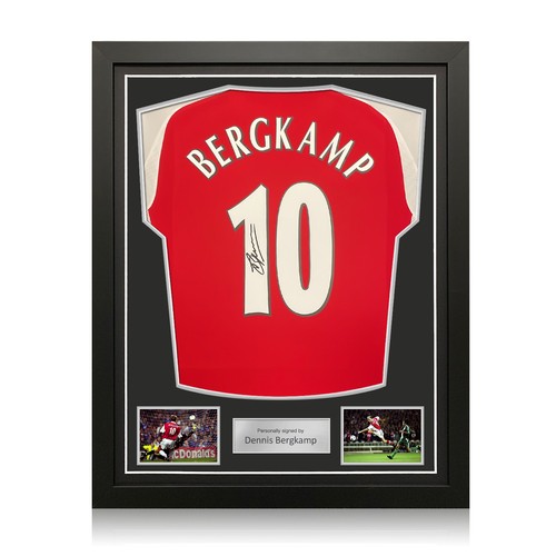 Dennis bergkamp signed arsenal - dennis,