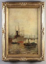 E Fletcher The Thames At Tower