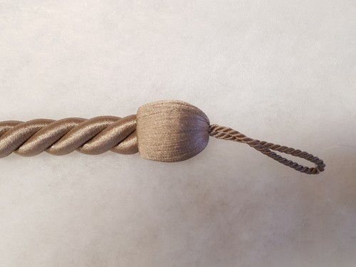 Medium rope curtain tiebacks - rope,