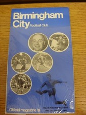 11/10/1969 Birmingham City v
