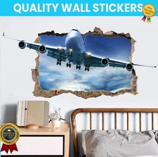 Air Plane Wall Decal Sticker