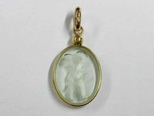 Vintage Lalique Gold Plated &