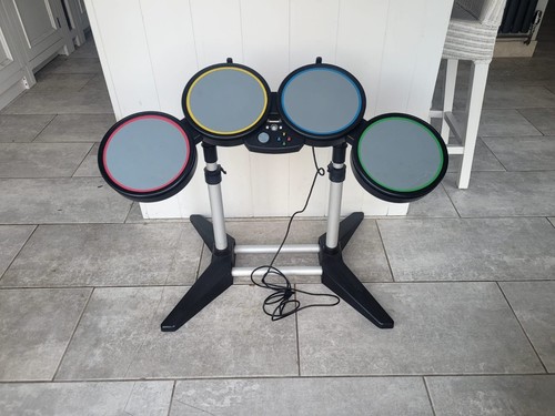 Rock band wired drum set - band,