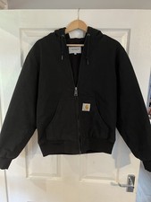 Carhartt Black Hooded Zip-Up