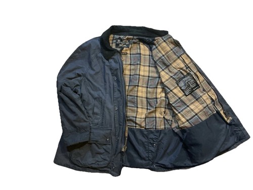 Barbour beadnell navy wax - barbour,