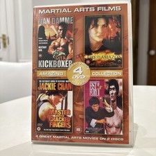 4 Martial Arts DVD Collection