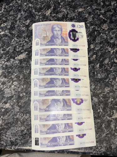 Bank england 20 kentfield - £20,