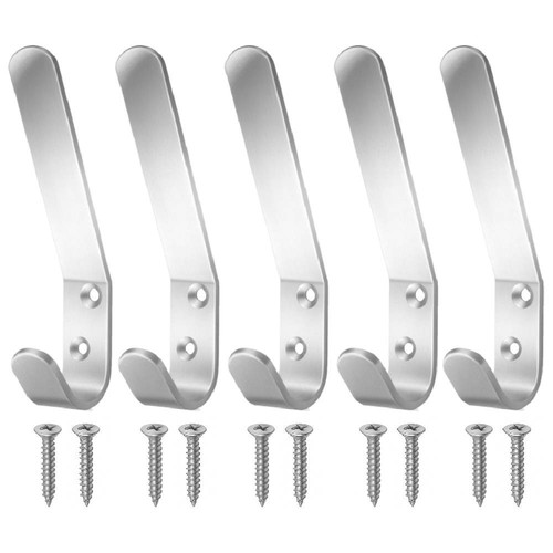 Aluminium coat hooks wall - hooks, door