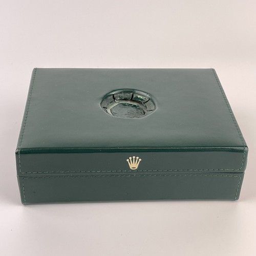 Vintage green leather rolex - green,