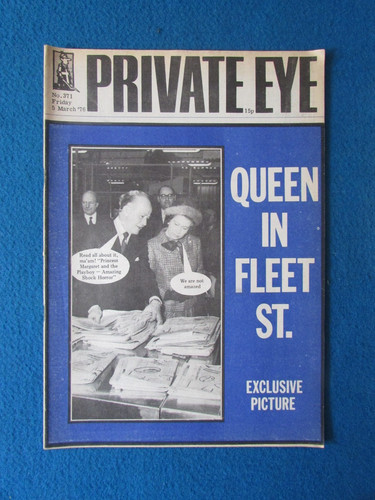 Private eye magazine - eye, issue