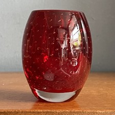 Vintage Small Whitefriars Ruby