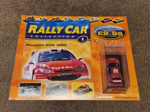 Deagostini rally car - deagostini,