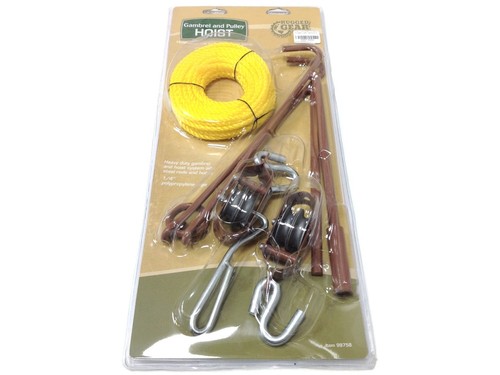 Rugged gear gambrel pulley - rugged, &