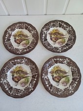 Royal Worcester Palissy Game Series Set of Four 7" Plates of Pheasants (BR)