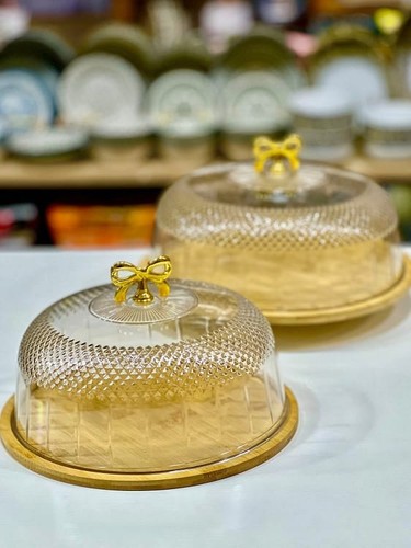 28cm acrylic cake dome - 28cm,