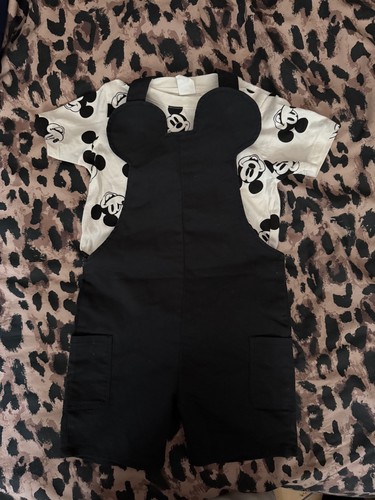 Mickey mouse dungarees set - dungarees,