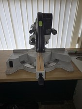 Festool Kapex KS 120 REB 110V Sliding Compound Mitre Saw and new 80 tooth blade