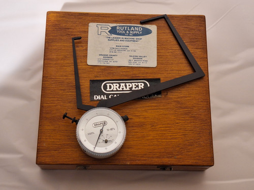 Draper external dial - external,