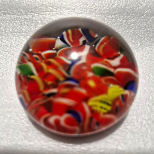 Millefiori art glass clear - millefiori,