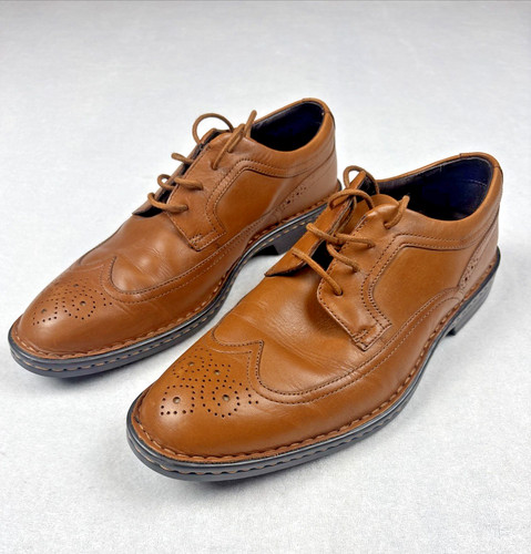 Rockport wingtip brown derby - rockport,