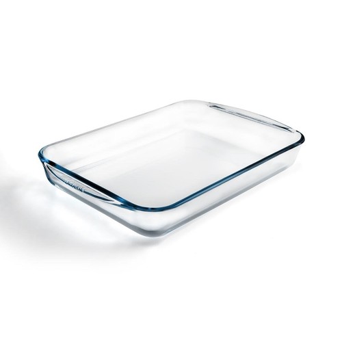 Pyrex rectangular glass - pyrex,