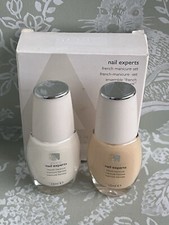 AVON Nail Experts French Manicure Set 12ml x 2 New Sheer Nude & French White Tip